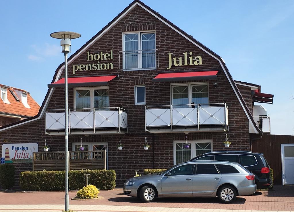 Hotel Pension Julia Norddeich  Esterno foto
